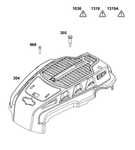 Blower Housing Group Diagram and Parts List for 123P02-0056-H1 100000 - 19Z999 Briggs and Stratton Engine